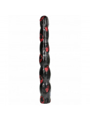 ALL BLACK - DILDO ANALE 32 CM