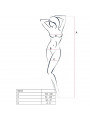 PASSION - WOMAN BS013 BODYSTOCKING NERO TAGLIA UNICA