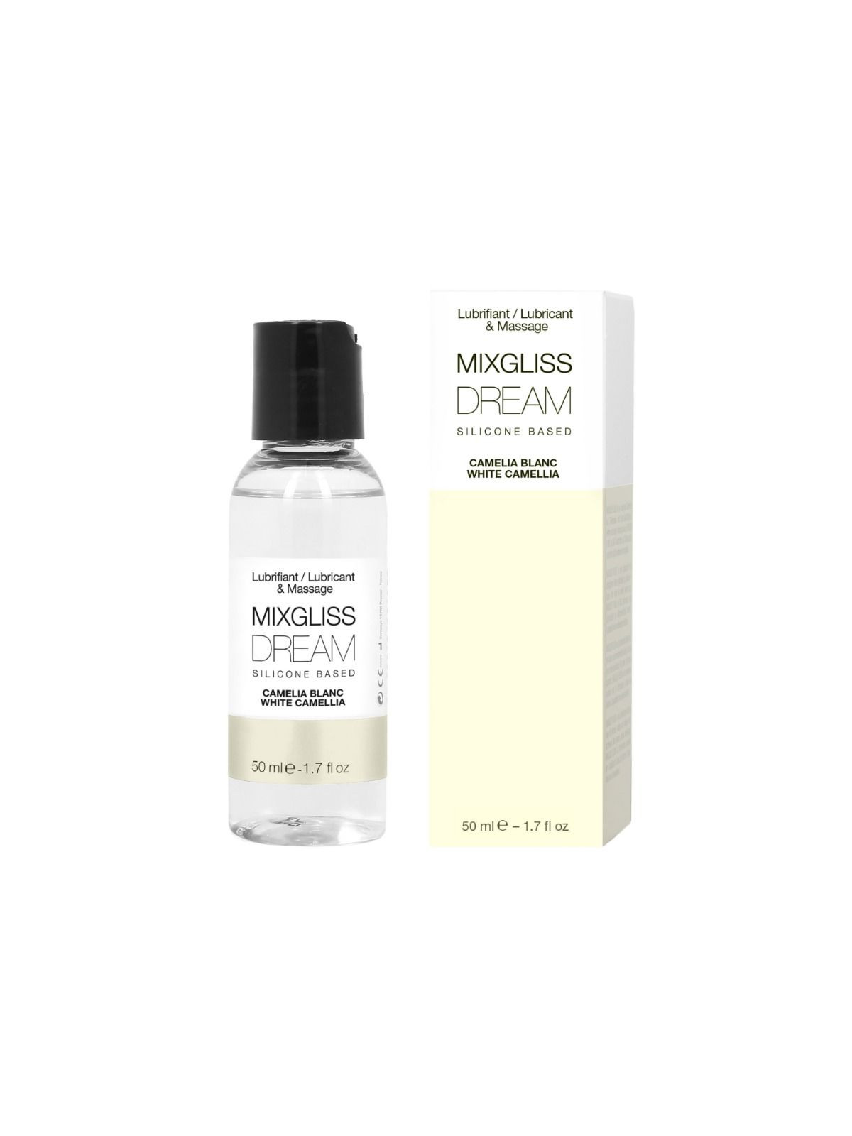 MIXGLISS - LUBRIFICANTE SILICONE DREAM WHITE CAMELIA 50 ML