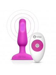 B-VIBE - PLUG ANALE NOVICE REMOTE CONTROL FUCSIA