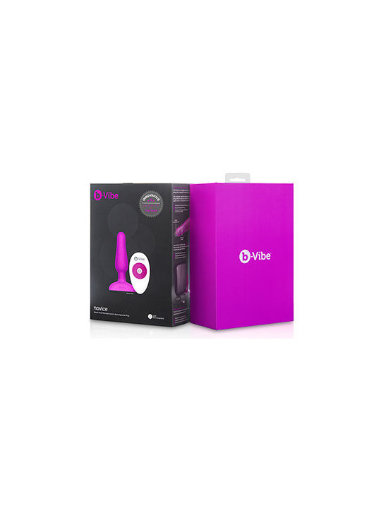 B-VIBE - PLUG ANALE NOVICE REMOTE CONTROL FUCSIA