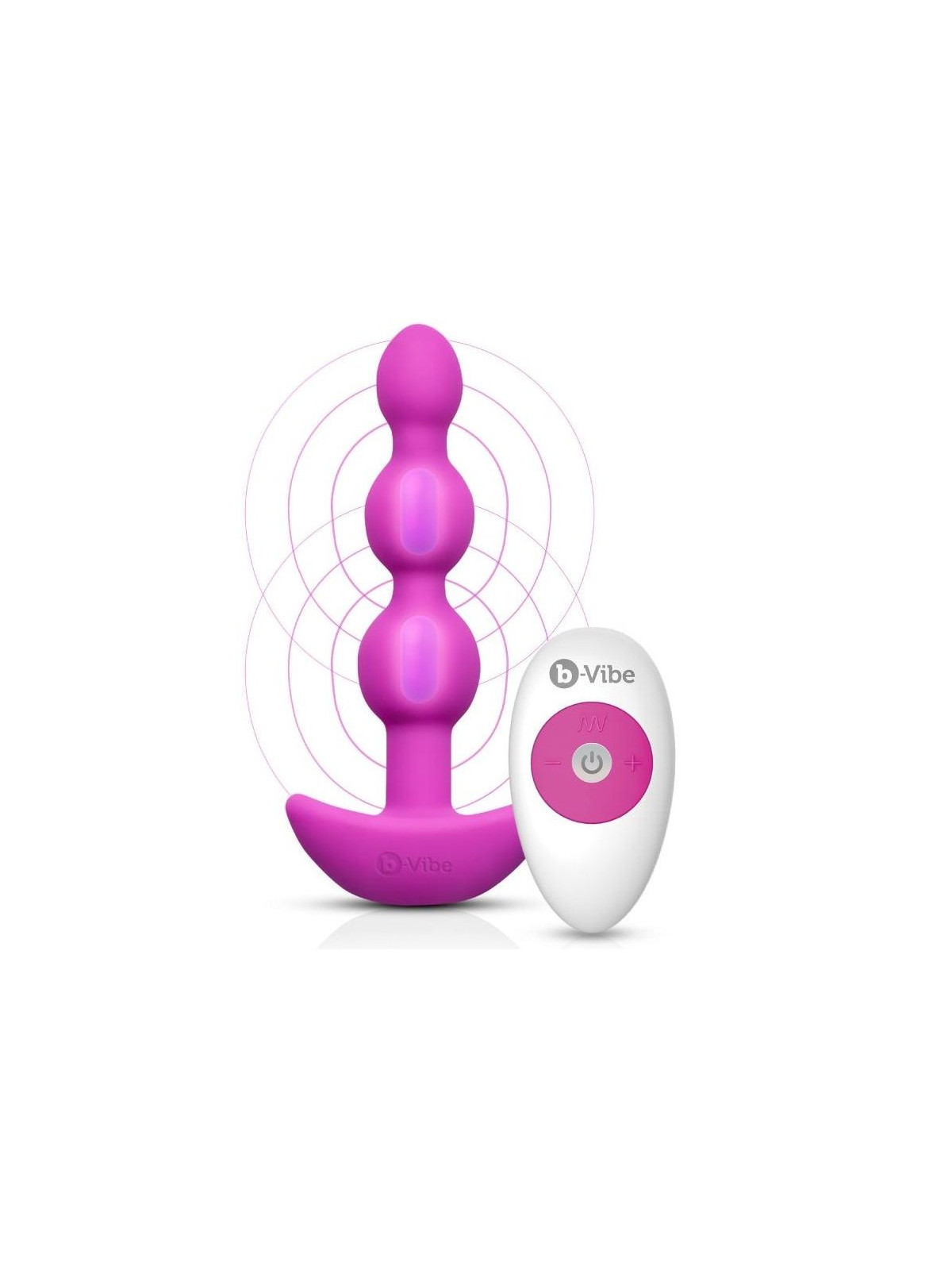 B-VIBE - PERLINE ANAL REMOTE CONTROL TRIPLET ROSA