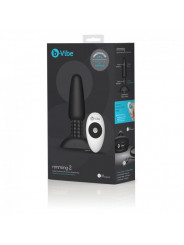 B-VIBE - RIMMING REMOTE CONTROL PLUG ANALE 2 NERO