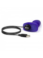 B-VIBE - RIMMING TELECOMANDO PLUG ANALE PETITE LILAC