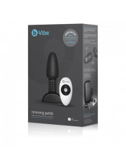 B-VIBE - RIMMING TELECOMANDO PLUG ANALE PETITE NERO