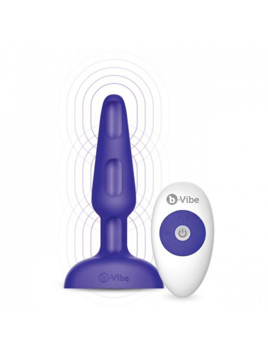 B-VIBE - TRIO REMOTE CONTROL PLUG ANALE LILLA