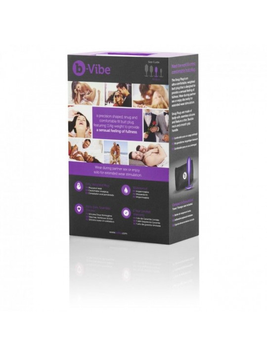 B-VIBE - PLUG ANALE ACCOGLIENTE 2 LILLA