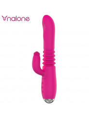 NALONE - VIBRATORE UP&DOWN E RABBIT CON ROTAZIONE