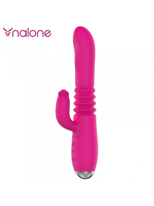 NALONE - VIBRATORE UP&DOWN E RABBIT CON ROTAZIONE