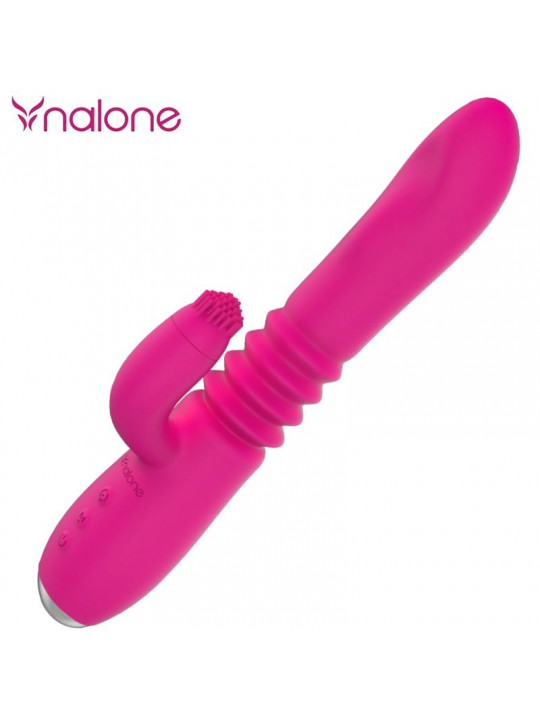 NALONE - VIBRATORE UP&DOWN E RABBIT CON ROTAZIONE