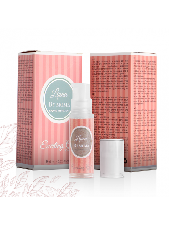 LIONA BY MOMA - LIQUIDO VIBRATORE GEL ECCITANTE 6 ML