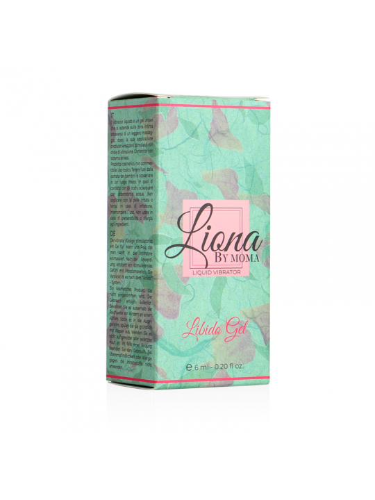 LIONA BY MOMA - VIBRATORE LIQUIDO LIBIDO GEL 6 ML