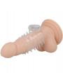 CASUAL LOVE - COPERTURA PER PENE VIBRATORE TRASPARENTE CON ANELLO