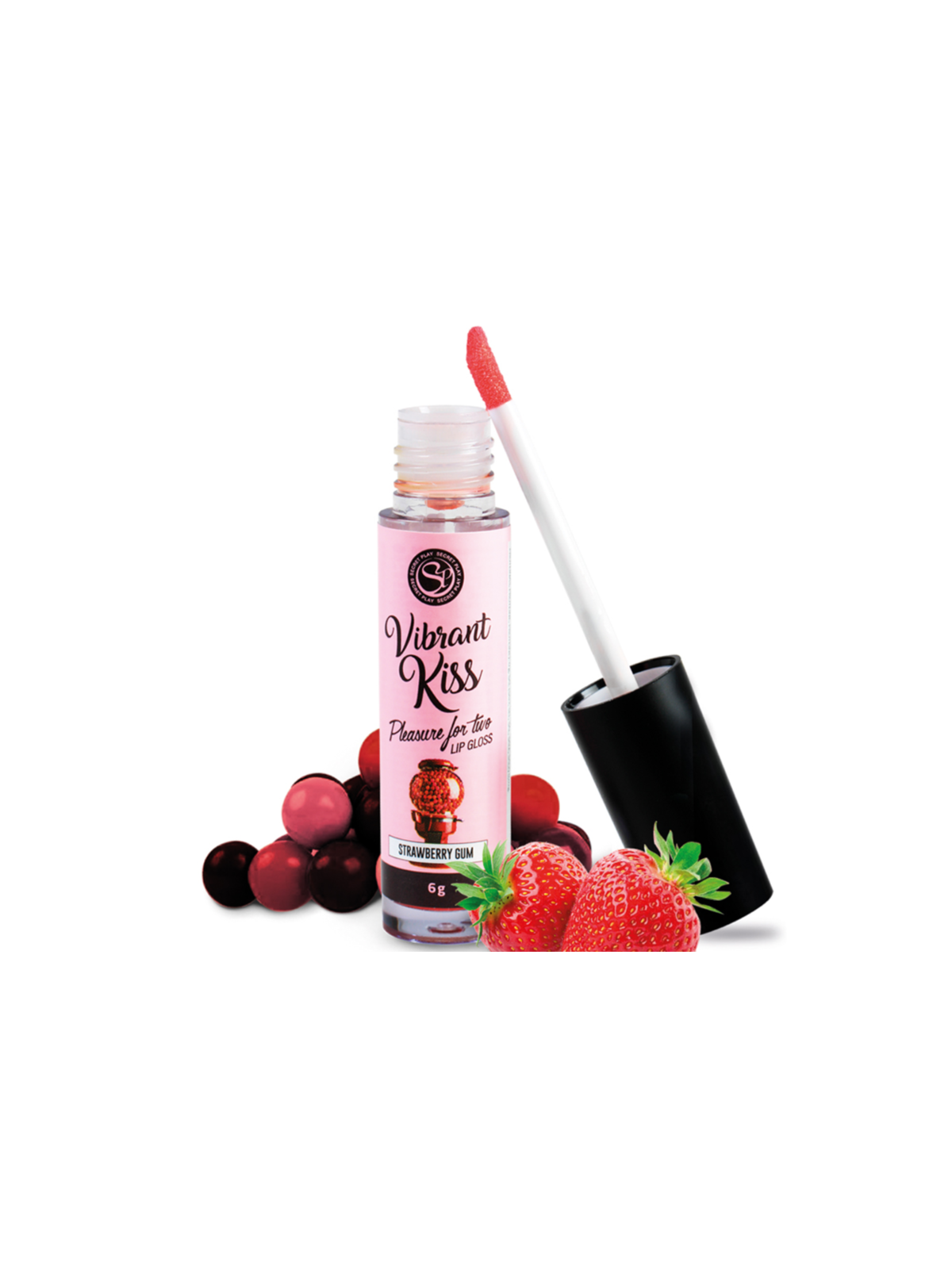 SECRETPLAY - LUCIDA LABBRA VIBRANT KISS STRAWBERRY GUM