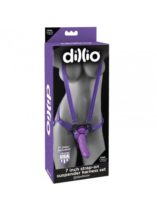 DILLIO - SET DI IMBRACATURE CON CINTURINO 7 POLLICI