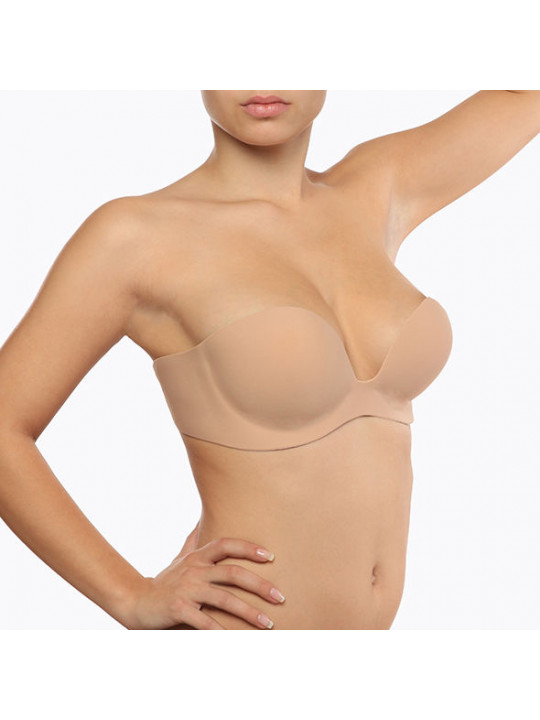 BYE-BRA - GALA REGGISENO COPPA A BEIGE