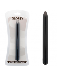 GLOSSY - VIBRATORE SLIM NERO