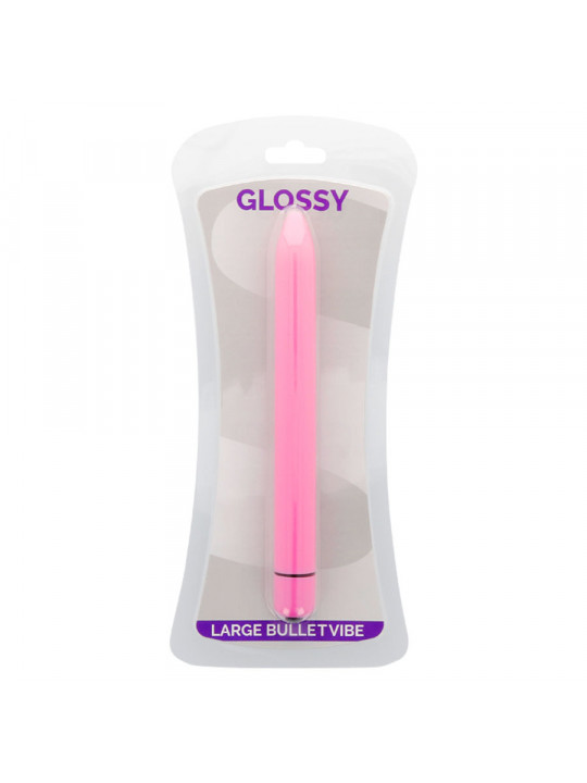 GLOSSY - VIBRATORE SLIM DEEP ROSE