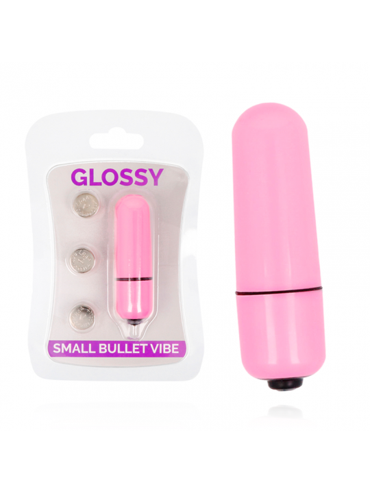 GLOSSY - SMALL BULLET VIBE DEEP ROSE