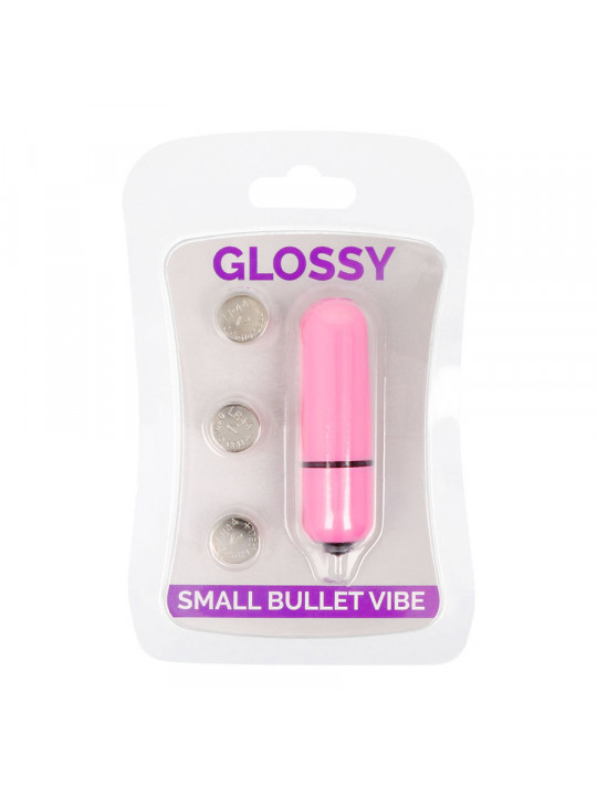 GLOSSY - SMALL BULLET VIBE DEEP ROSE