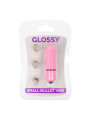 GLOSSY - SMALL BULLET VIBE DEEP ROSE