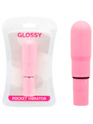 GLOSSY - VIBRATORE TASCABILE ROSA