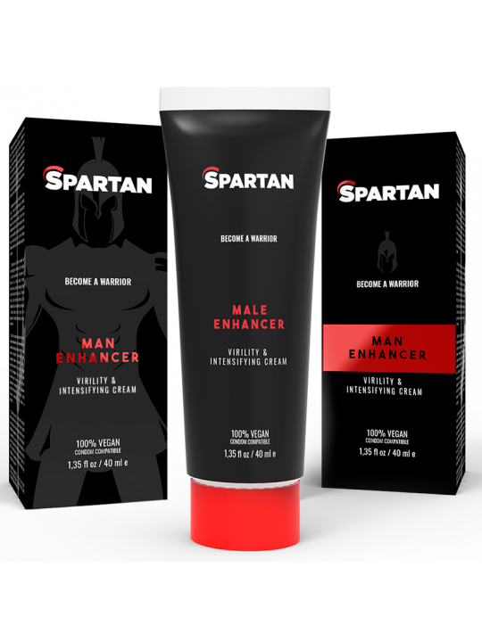 SPARTAN - GEL DI COPPIA CREMA VIRILITÀ E INSENSIFICANTE 100% VEGAN