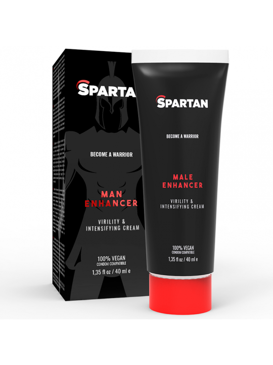 SPARTAN - GEL DI COPPIA CREMA VIRILITÀ E INSENSIFICANTE 100% VEGAN