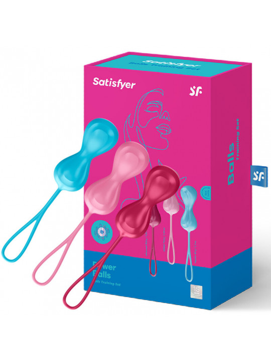 SATISFYER - SET DA ALLENAMENTO LOVEBALLS 1