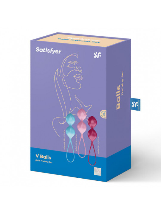 SATISFYER - SET DA ALLENAMENTO LOVEBALLS 2