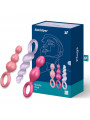 SATISFYER - SET 3 PZ TAPPI ANAL TRICOLORE