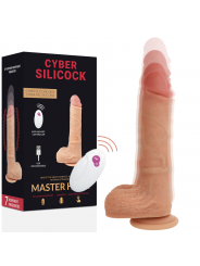 CYBER SILICOCK - TELECOMANDO REALISTICO MASTER HUCK 20.9 CM -O- 4 CM