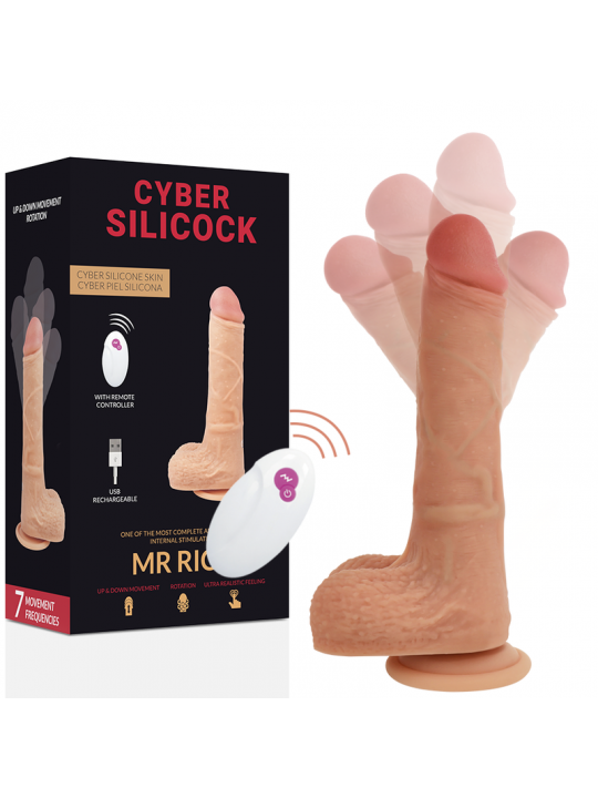 CYBER SILICOCK - TELECOMANDO REALISTICO MR RICK 20.9 CM -O- 4 CM