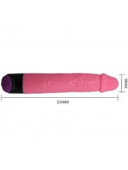 BAILE - VIBRATORE SEX REALISTICO COLORATO ROSA 23 CM