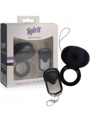 SPIRIT - VIBRANTE TELECOMANDO COCK RING NERO