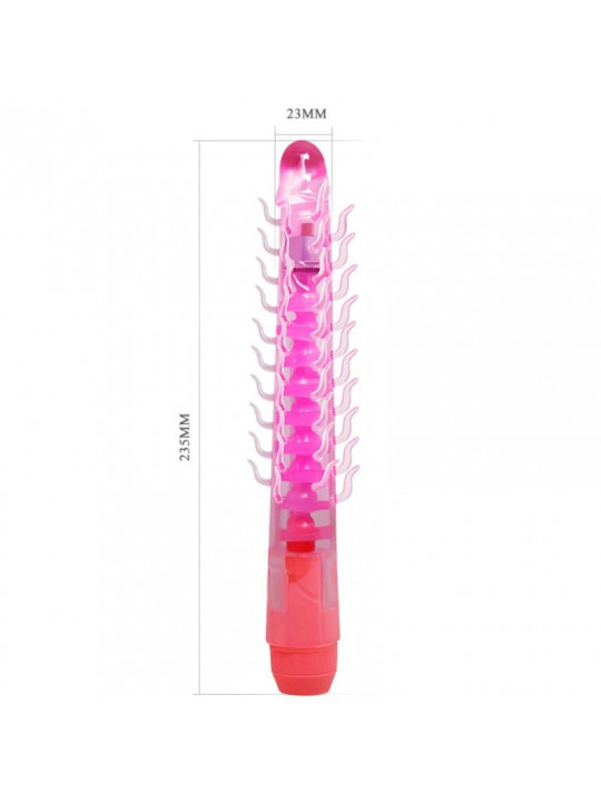 BAILE - DILDO VIBRANTE FLESSIBILE SENSUAL SPINE FLEXI VIBE 23.5 CM