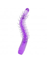 BAILE - DILDO VIBRANTE FLESSIBILE SENSUAL SPINE FLEXI VIBE LILLA 23.5 CM