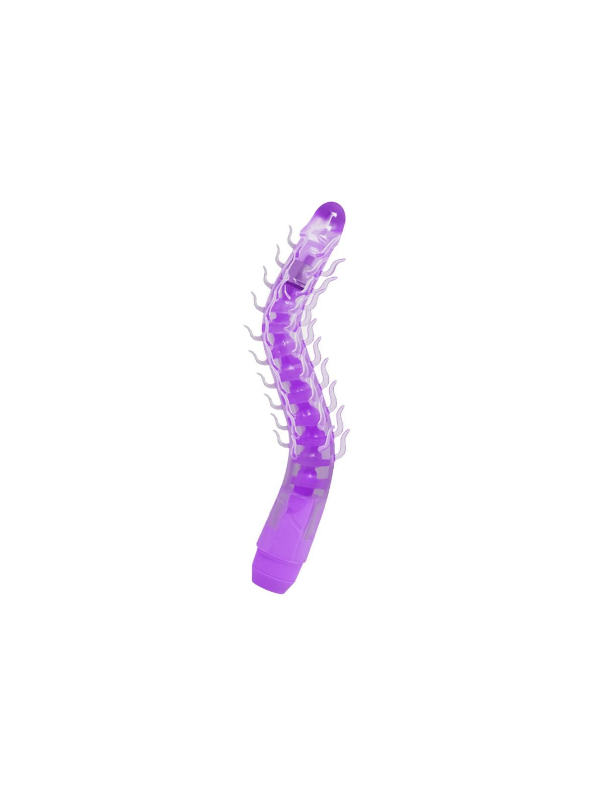 BAILE - DILDO VIBRANTE FLESSIBILE SENSUAL SPINE FLEXI VIBE LILLA 23.5 CM