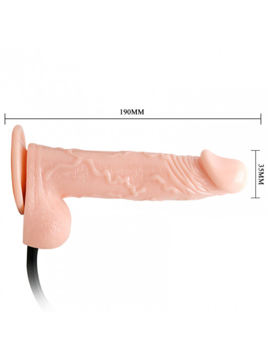 DANCE - DILDO GONFIABILE REALISTICO CON VENTOSA 15 CM