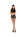 ME-SEDUCE - GWEN SHORTS NERO L/XL