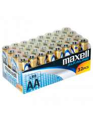 MAXELL - BATTERIA ALCALINA AA LR6 PACCO*32 UDS