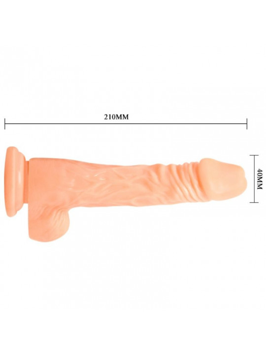 BAILE - DILDO DI CAZZO REALISTICO CON VIBRAZIONE