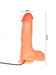 BAILE - VIBRATORE DILDO REALISTICO INTREPID IMPERATORE 20 CM