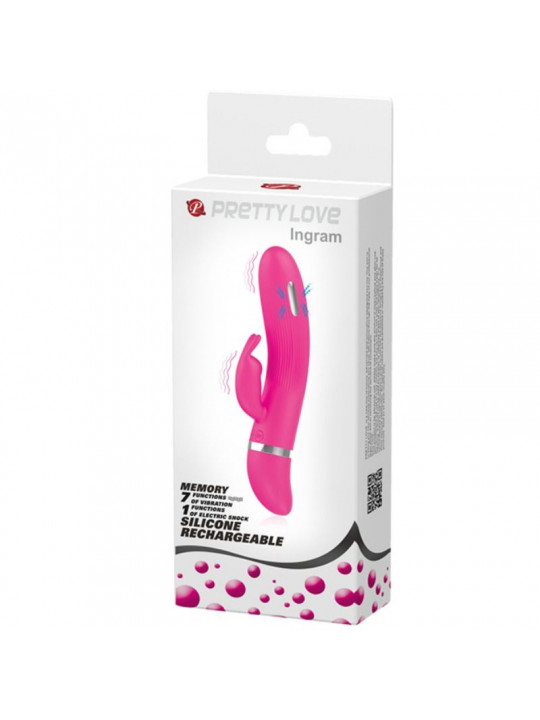 PRETTY LOVE - FLIRTATION VIBRATORE ELETTROSHOCK INGRAM