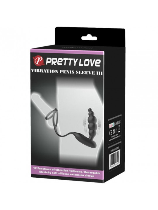 PRETTY LOVE - ANELLI PER PENE CON SPINA VIBRATORE