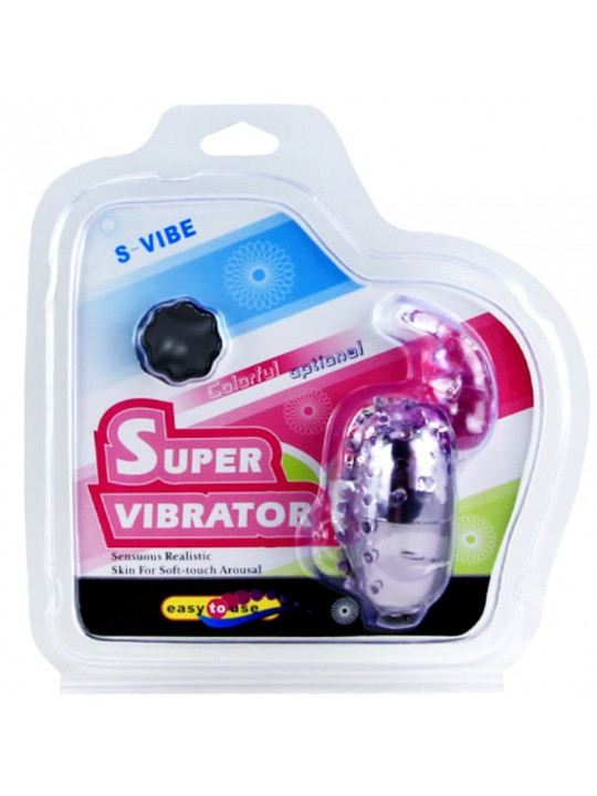 BAILE - UOVO VIBRANTE SUPER VIBRATORE CON STIMOLATORE