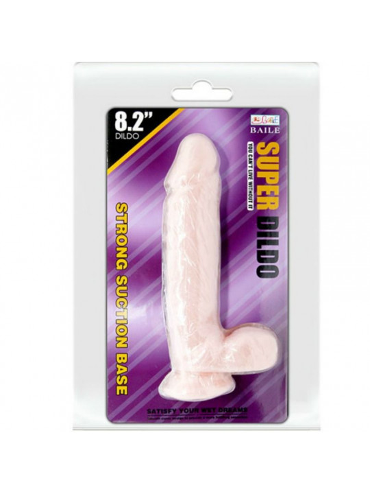 BAILE - DILDO NATURALE SUPER REALISTICO 21.5 CM