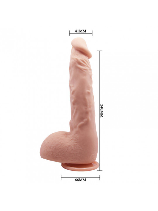 BAILE - DILDO REALISTICO JASON NATURALE 24 CM