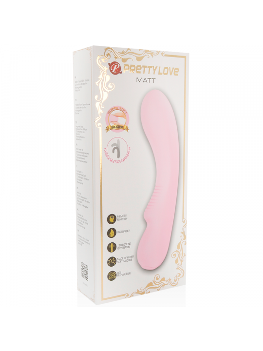 PRETTY LOVE - VIBRATORE RICARICABILE SMART MATT