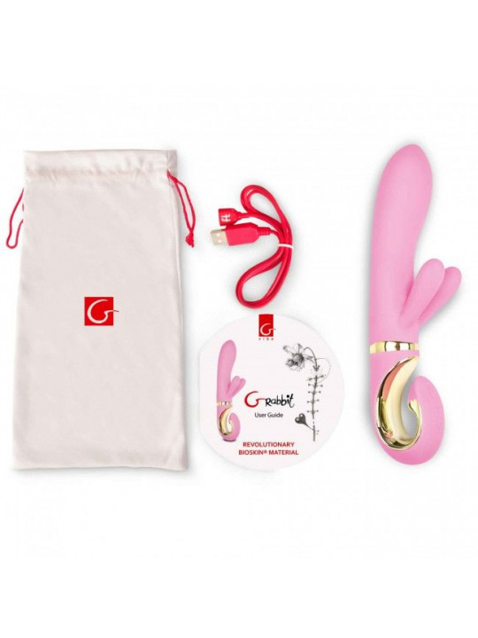 G-VIBE - VIBRATORE CONIGLIETTO RAMPANTE G-RABBIT ROSA